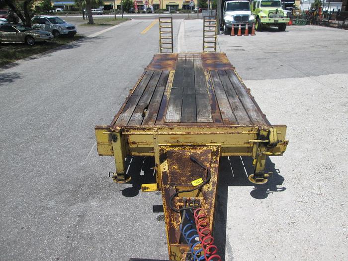 Used 20 Ton Tag-a-Long Equipment Trailer