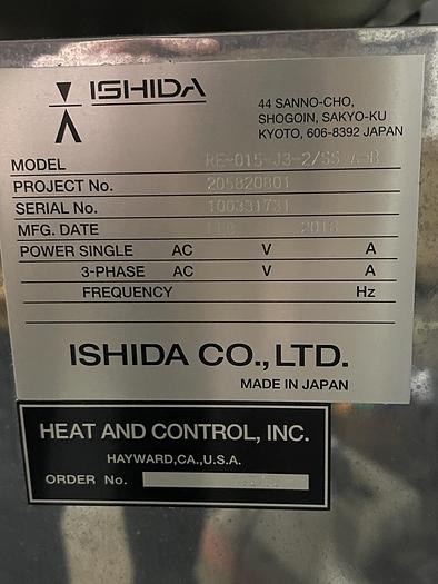 Used Ishida Check Weigher DACS-GN-5015-23/SS-I-S