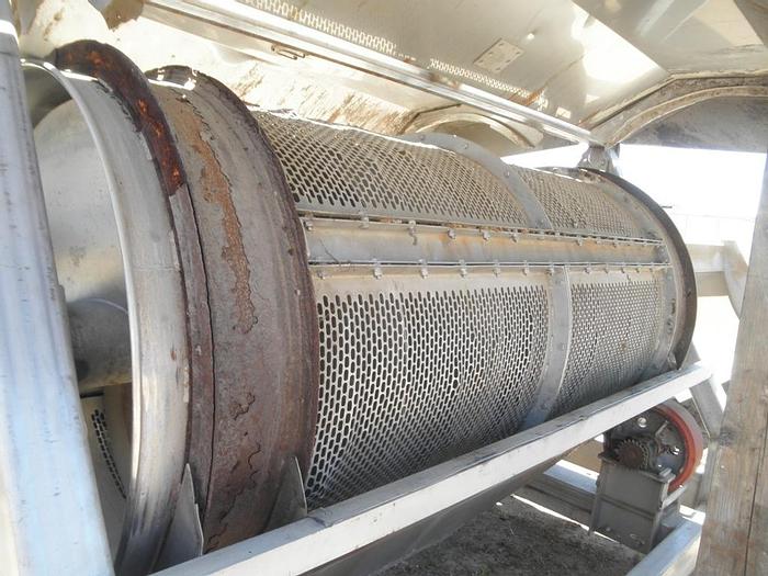 Used Washer, Rotary, Odenberg, 48" x 7', S/st, Less Drive, #S741831