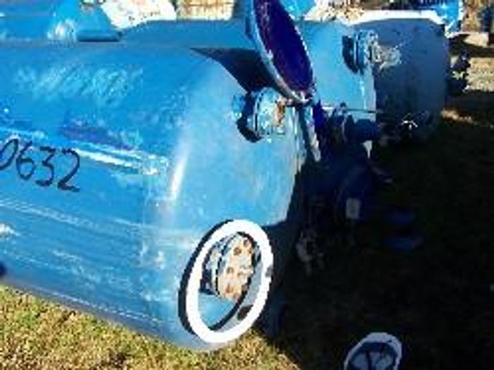 Used Glasscote 500 gallon glass lined storage tank