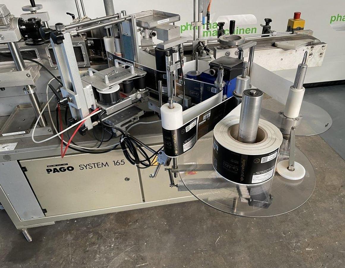 Used M 16160 D - Labeller for round objects PAGO System 165