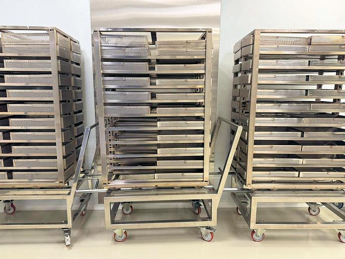 Used E 16631 E - Autoclave Steam Steriliser SteelCo AV/S 914A S - 1600 Litre Pharma Grade
