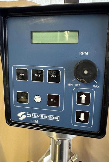 Used B 16494 E - High-Shear Mixer SILVERSON L5M Laboratory Scale