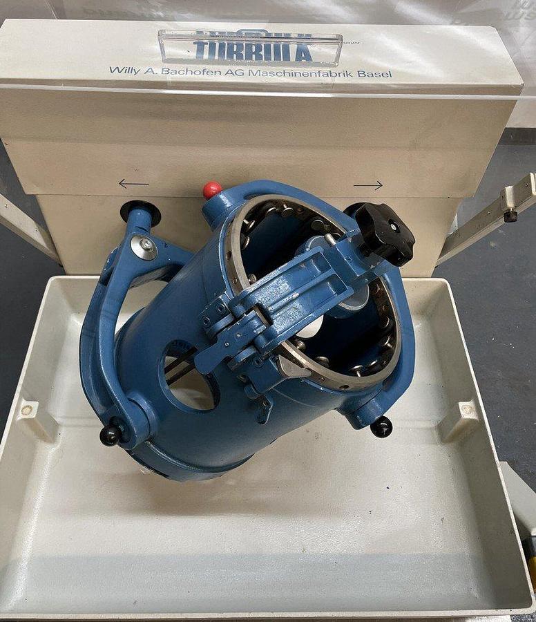 Used  A 16909 D -  Turbula T10B three-dimensional shaker mixer BACHOFEN