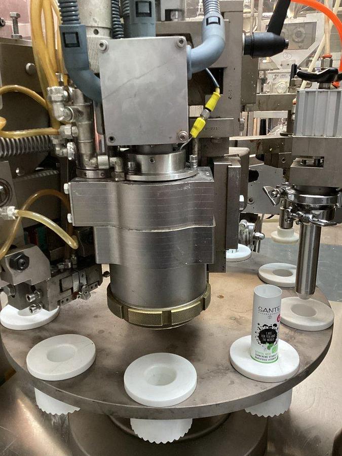 Used J 17135 D - Filling and Closing Machine (plastic tubes) AXOMATIC OPTIMA 1000