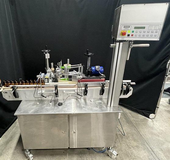 Used M 16401 D -  Labeller for Round Bottles BBK RAPID SM SL 120 