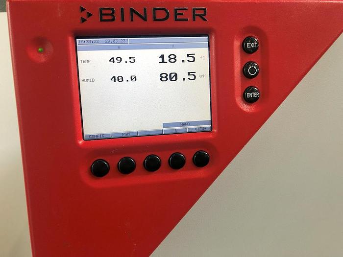 Used E 15776 E Dynamic Climate Chamber BINDER MKF 720