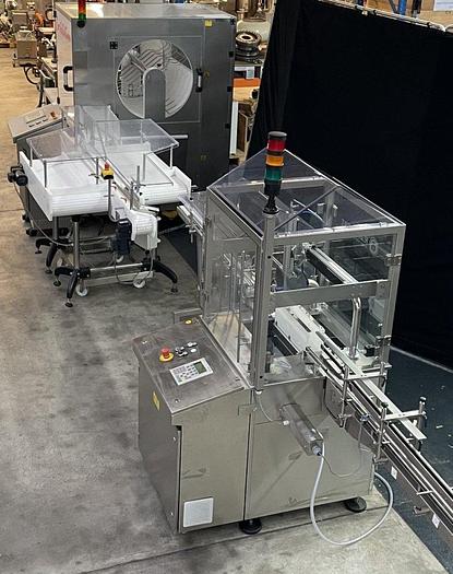 Used I 16457 D - Tablet/Capsule Packaging Line LOGIC DECKERT CREMER KUGLER PAGO