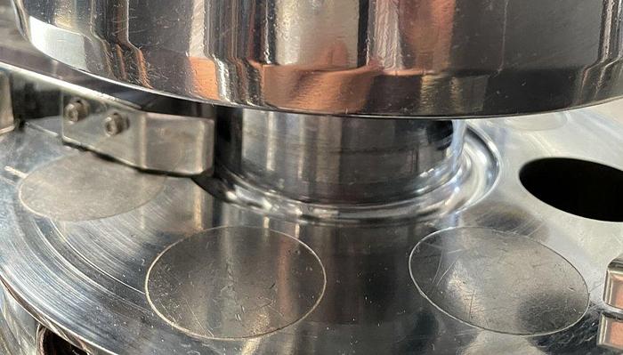 Used F 16386 D - Rotary Tablet Press 8 Stations RIVA Piccola D-C
