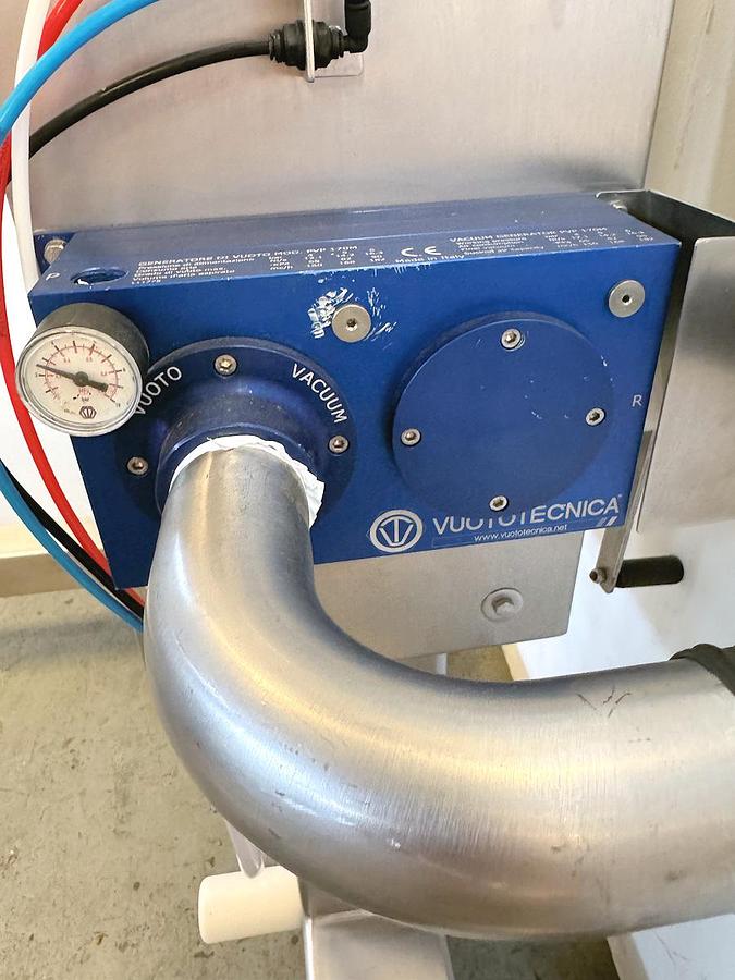 Used V 16618 E Vacuum Powder Conveying System HANNINGFIELD UNIVAC V20 / UNIHOIST HMM