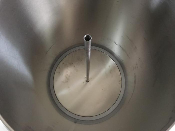 Used X 14166 D - Stainless Steel Drums MÜLLER FD 200 with Lid 200 litres