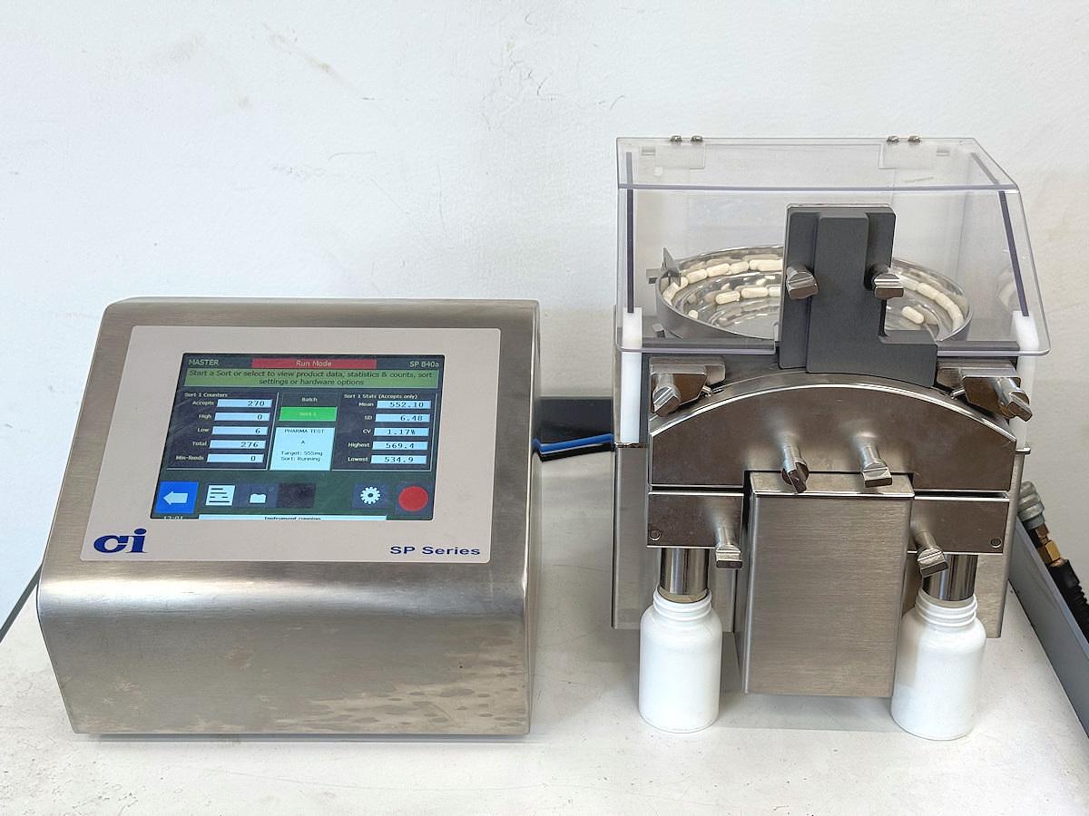 Used R 17026 E - Tablet / Capsule Weight Sorter/Sampler CI PRECISION SADE SP-B40