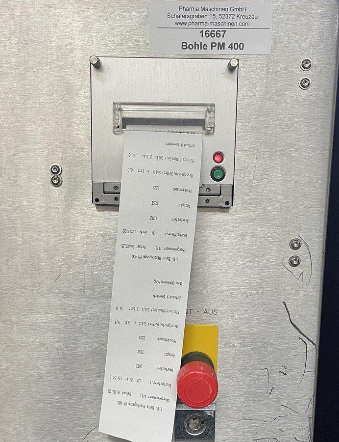 Used A 16667 D - Pharma Container Mixer 400 kg Payload BOHLE PM 400