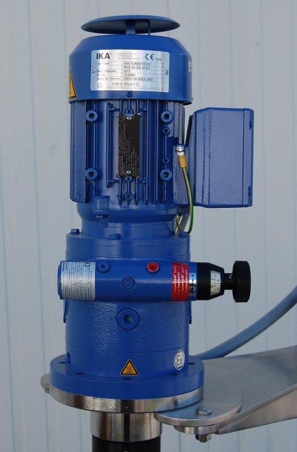 Used B16927 D - Agitator JANKE + KUNKEL TURBOTRON SFH ATEX
