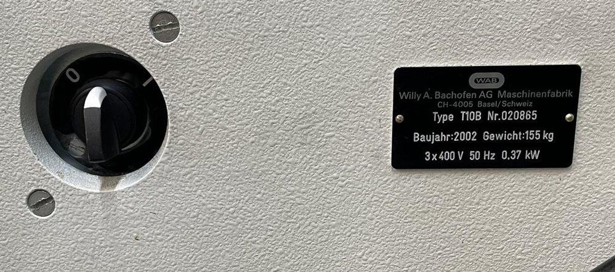 Used  A 16909 D -  Turbula T10B three-dimensional shaker mixer BACHOFEN