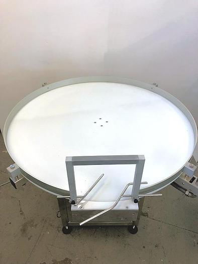 Used P 15509 E - Rotary Table 1.2 M Ø ROMACO BOSSPAK D 1200