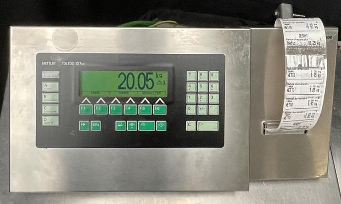 Used R 15354 D - Floor scale up to 600 kg METTLER PUA579x-FL600