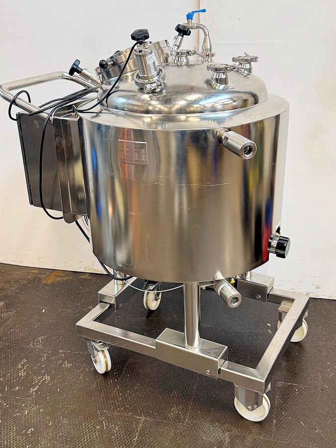 Used X 13048 E - Liquids Mixing Vessel 147 L Hanag - Jacketed