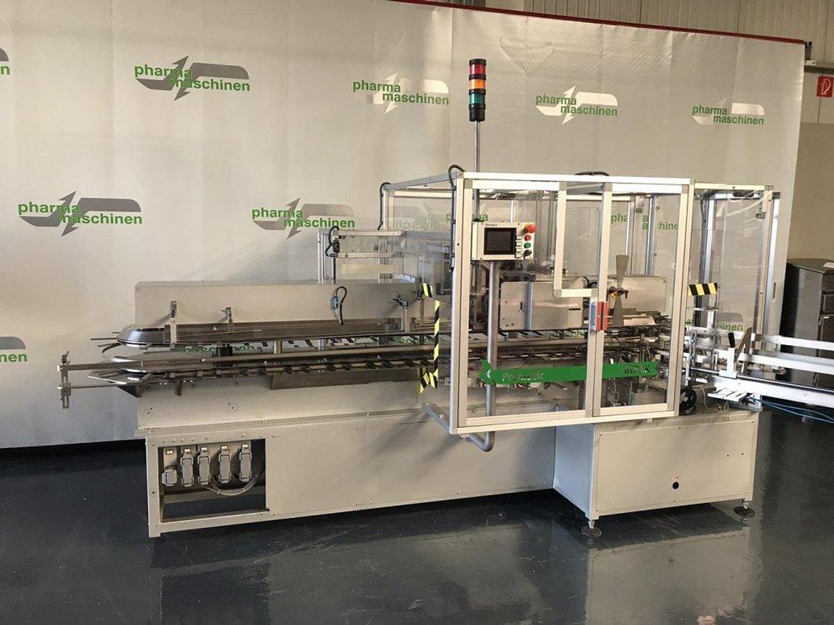 Used N 16969 D - Promatic Bipak Vertical Cartoner ROMACO