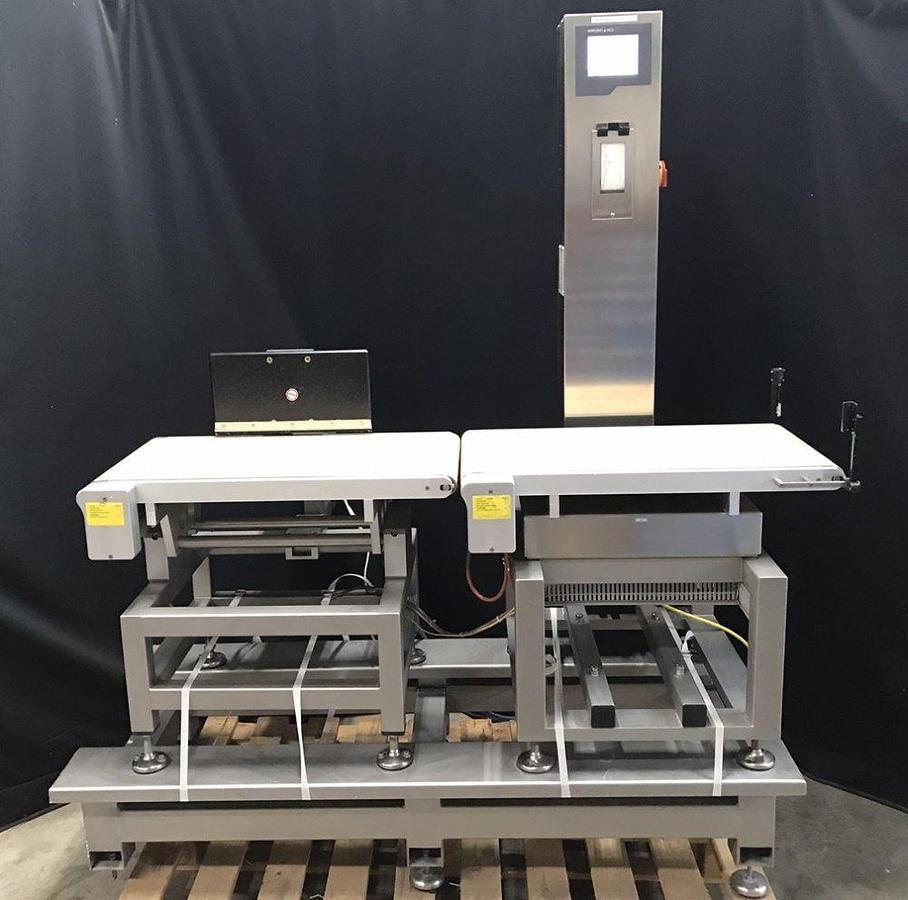 Used R 16595 D - Checkweigher up to 6000 g with Printer OCS EC