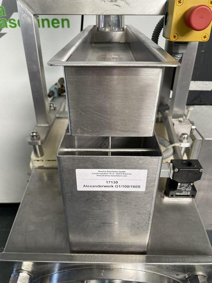 Used C 17130 D - Moist granulator ALEXANDERWERK G1/100/160 S