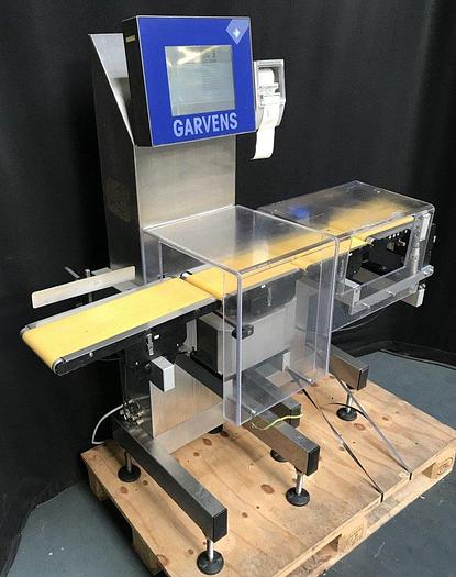 Used R 16119 D -  GARVENS S 2 Checkweigher up to 600 g with printer