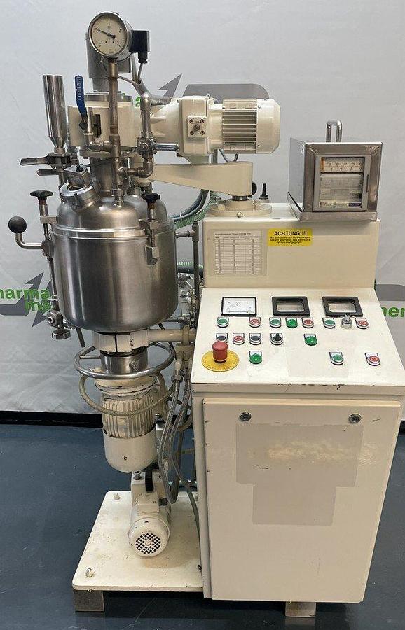 Used B 16961 D - Ointment Process Plant HAAGEN + RINAU UNIMIX SR 15