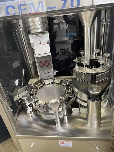 Used G 16252 D - Capsule filling machine for powder MINHUA CFM-70 (NJP-1200C)