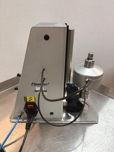 Used L 16579 E - Vial Cap Crimper / Closer FLEXICON FS10