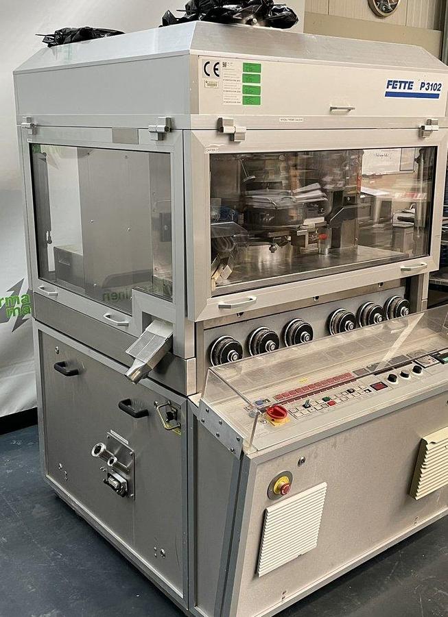 Used F 17169 D - Two-layer rotary tablet press 45 Stations UPGRADE FETTE P 3102 EU-B 