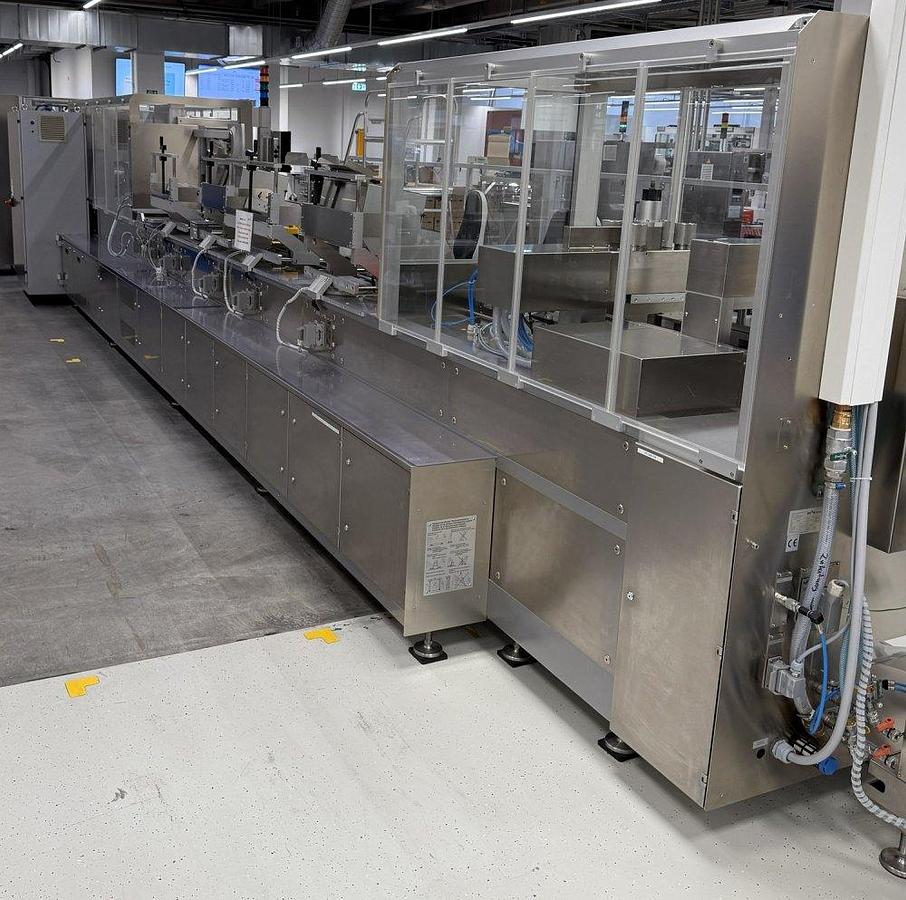 Used I 17280 D - Blister and cartoning line for pens, syringes, or vials UHLMANN UPS 5 - C 2156