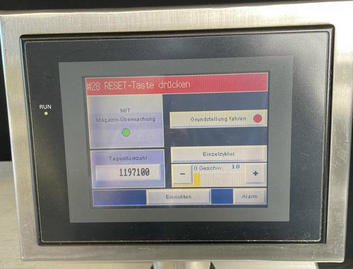 Used I 15575 D - Deblistering Machine BAUER CP 40 S