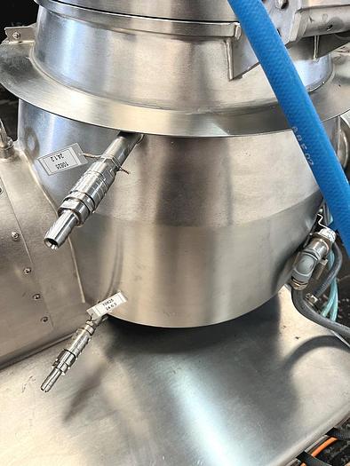 Used A 15907 E - Mixer / Granulator GLATT VG 65/10 Vertical Lab Granulator