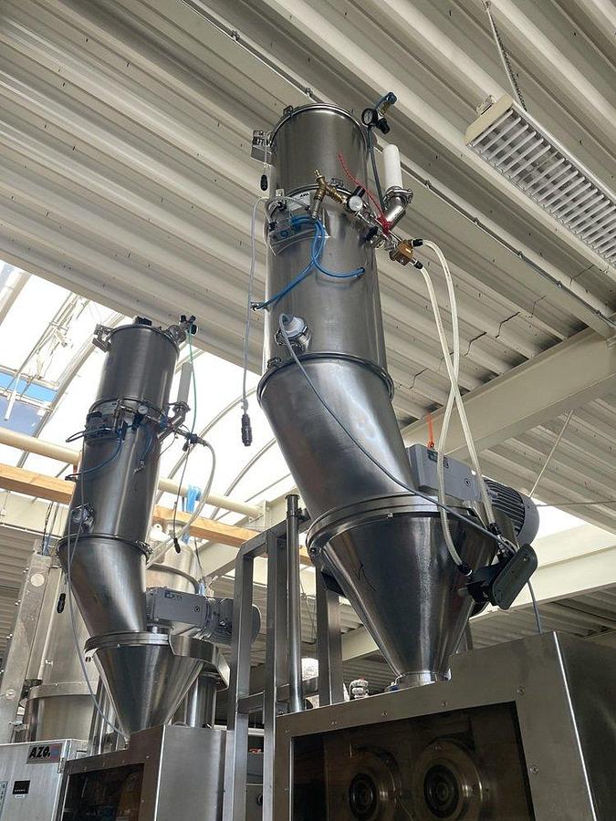 Used C 16984 D - Pharmapaktor / Dry granulation plant (Single) AZO - BEPEX - FREWITT