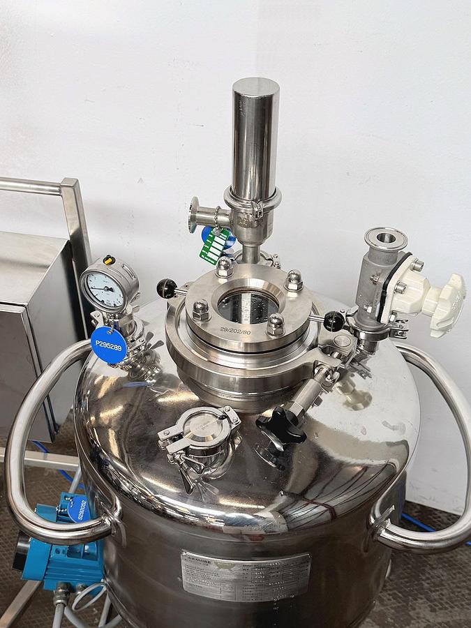 Used X 17298 E - Liquids Mixing Vessel 50 L BI Process