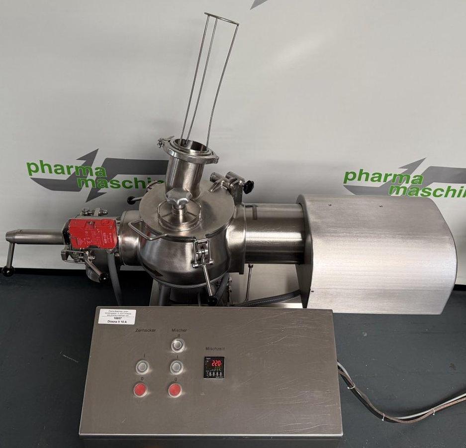 Used A 16657 D - Mixer / Granulator DIOSNA V 10