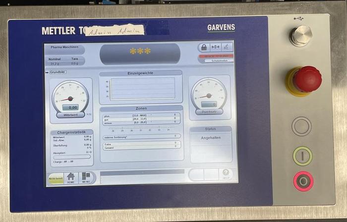 Used R 15496 D - Checkweigher up to 750 g GARVENS C 3350