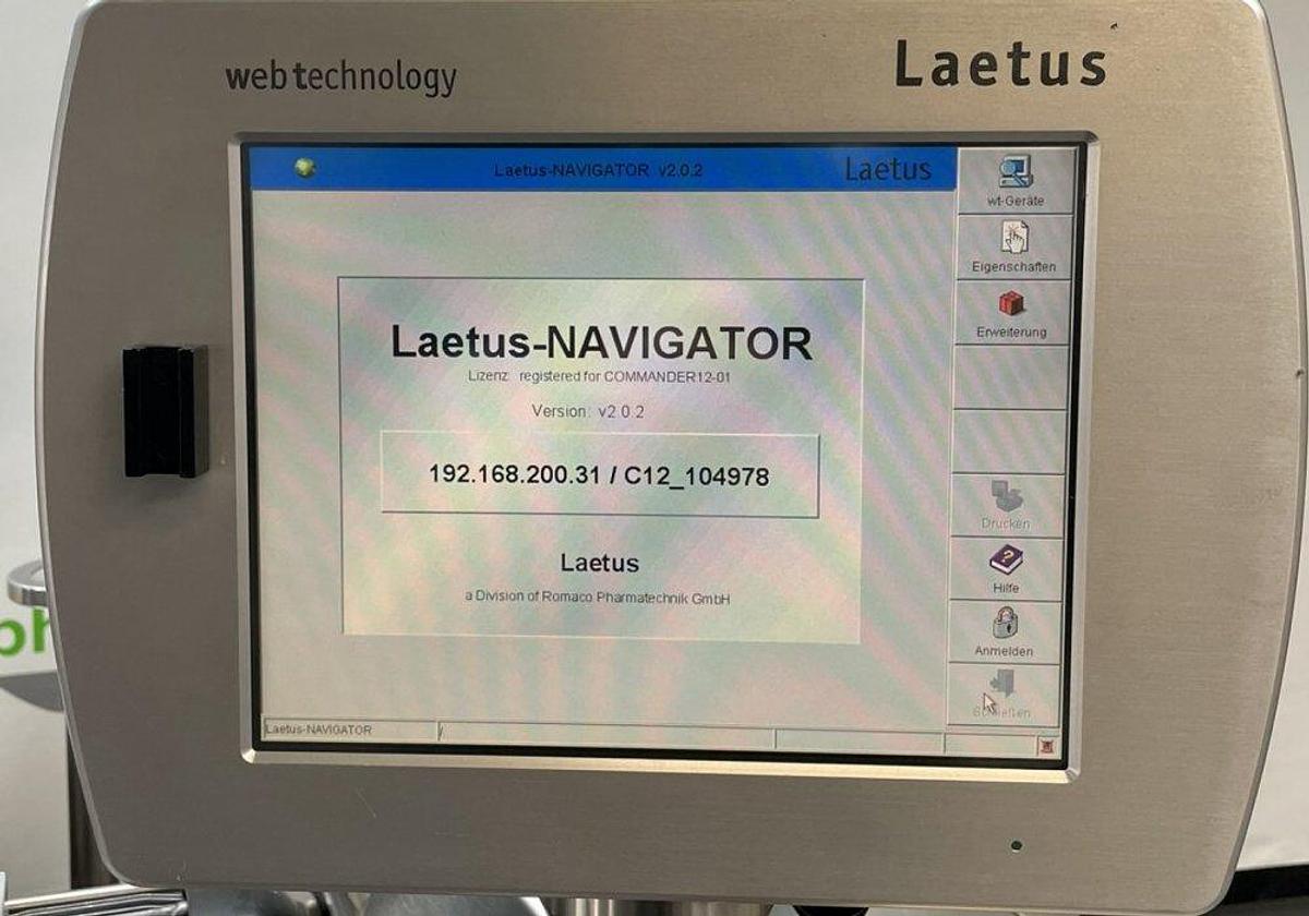 Used M 17168 D - Labeller for round objects and moulded bottles PAGOSYSTEM 188/185