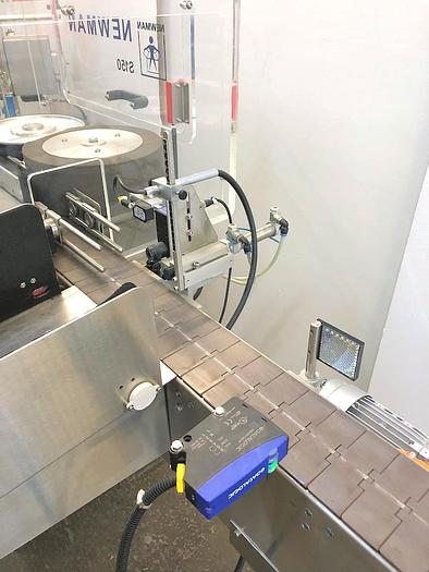 Used M 15714 E - Labeller NEWMAN S 150 for Cylindrical Objects