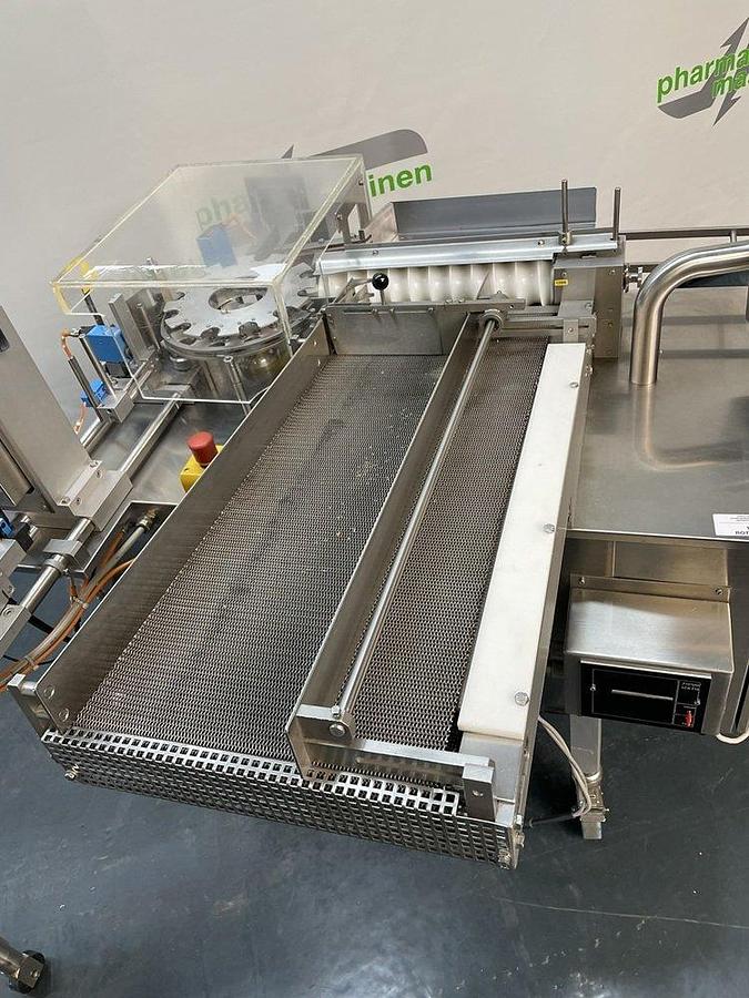 Used M 17146 - Labeller for round objects for Vials and ampoules ROTA RE 100