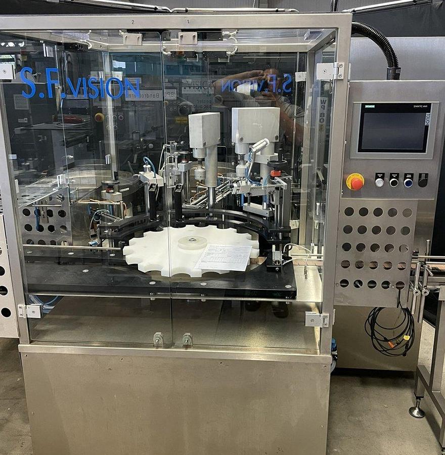 Used L 16190 D - Screw Capper/Drip inserter S.F. VISION (Optima) V 100