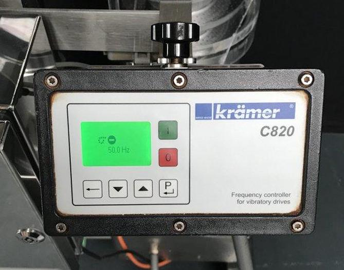 Used U 15955 D -  KRÄMER E 2000S Tablet Deduster with CEIA THS/PH21N Metal Detector