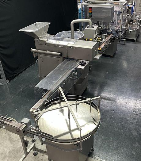 Used I 16457 D - Tablet/Capsule Packaging Line LOGIC DECKERT CREMER KUGLER PAGO