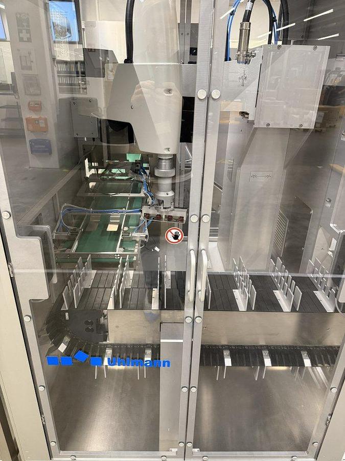 Used I 17280 D - Blister and cartoning line for pens, syringes, or vials UHLMANN UPS 5 - C 2156