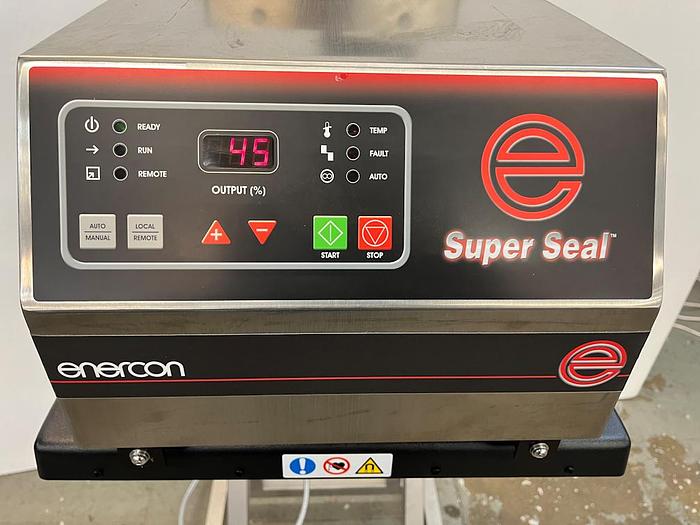 Used L 16079 E - Cap Induction Sealer ENERCON Superseal 100