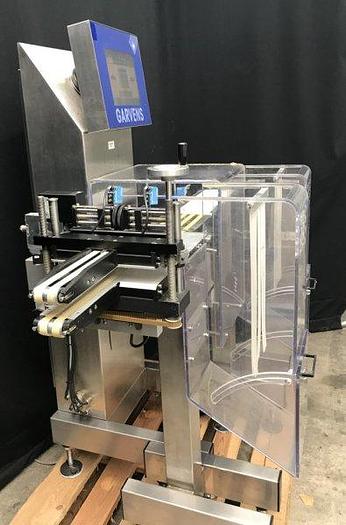 Used R 16038 D - Garvens Type S 2 Checkweigher with length measuring device Weighing range up to 300 g