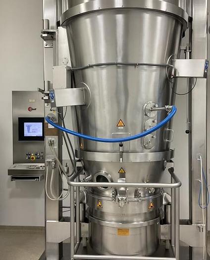 Used E 15796 D - Fluidbed Dryer/Spray Granulator GLATT GPCG 120