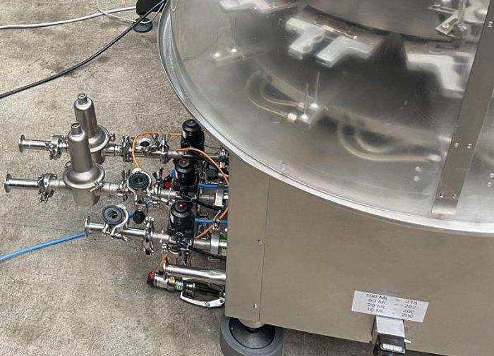 Used Q 15876 D - BAUSCH + STRÖBEL FAW 1020 scrubber for vials and bottles