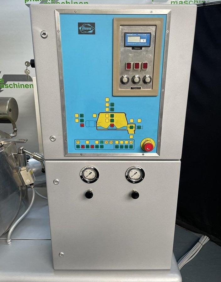 Used A 15843 D - Mixer / Granulator with Heating Jacket DIOSNA P250 A