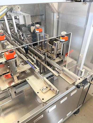 Used N 15587 E - Cartoner ROMACO PROMATIC AS 100 for Blisters